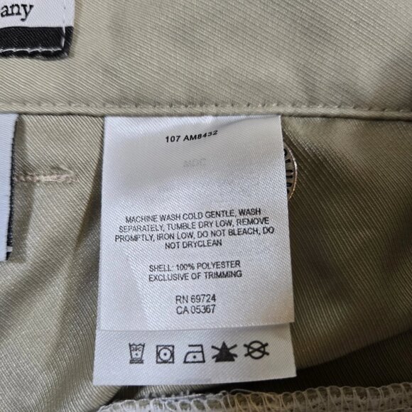 Columbia Pants Mens 34 Khaki Chino‎ Straight Leg Flat Front Outdoor Pockets - Picture 9 of 9